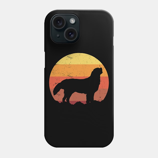 Bernese Mountain Dog Vintage Phone Case by CreativeGiftShop