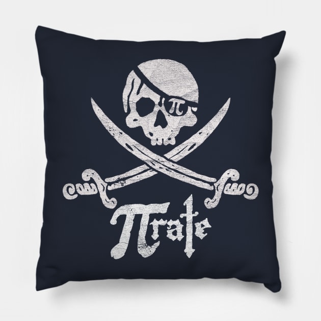 Pi rate - Happy Pi Day Pillow by maddude