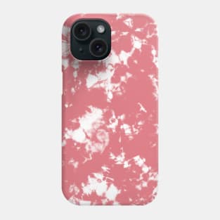 Pink watermelon Storm - Tie Dye Shibori Texture Phone Case