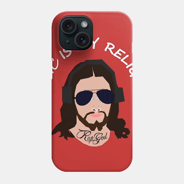 Music is my religion Phone Case by JackJoe