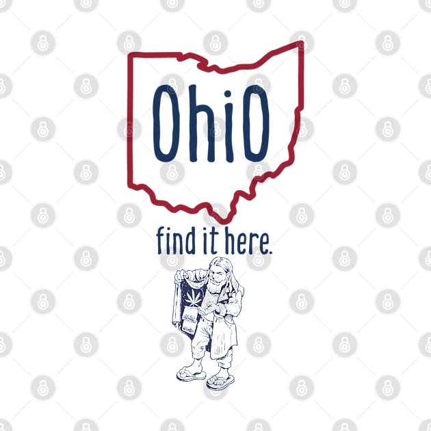 Ohio find it here by The Curious Cabinet