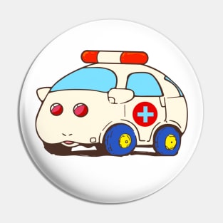 Pui pui Ambulance Pin