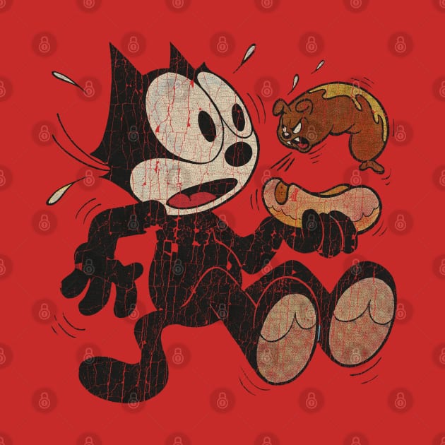 FELIX THE CAT HOT DOG by asmokian