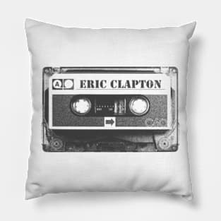 Eric Clapton - Eric Clapton Old Cassette Pencil Style Pillow