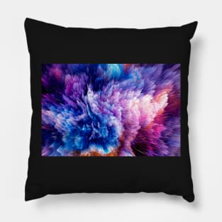 Crystallization of our souls - 3D photomanipulation Pillow