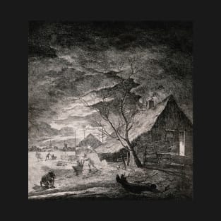 Farm, Aert van der Neer 1603 T-Shirt