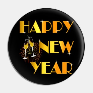 New Year 2022 Pin