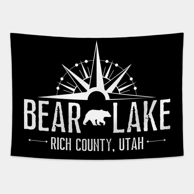 Bear Lake Utah Mountain Skiing Hiking Fishing Boating Tapestry by MalibuSun