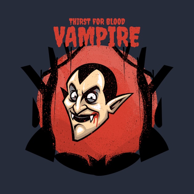 Vampire / Thirst For Blood / Halloween by Redboy