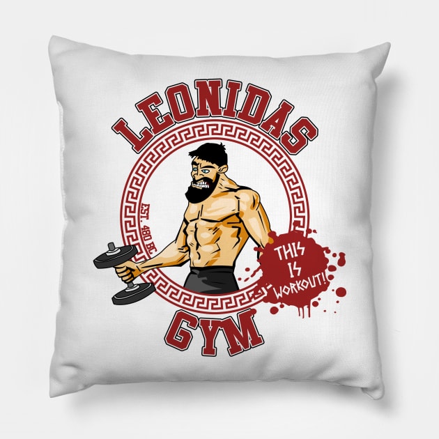 Leonidas Gym Pillow by Delinquent