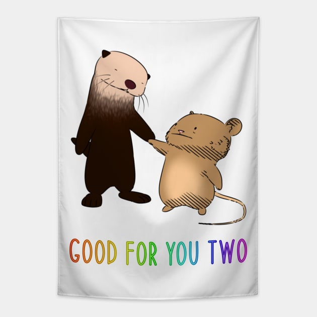 Good For You Two Tapestry by naturalhabitatshorts