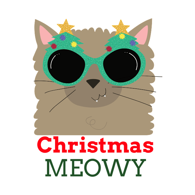 Meowy Christmas Cat by Dody