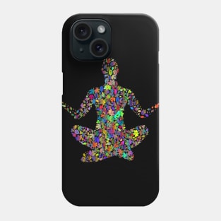 yoga design helty life design love this design brand new Phone Case