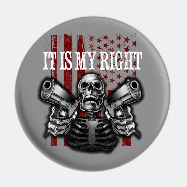 It Is My Right Pin by veerkun