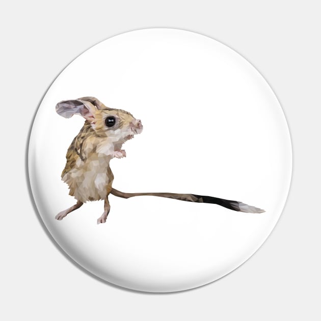 Four-toed jerboa Pin by Renasingsasong