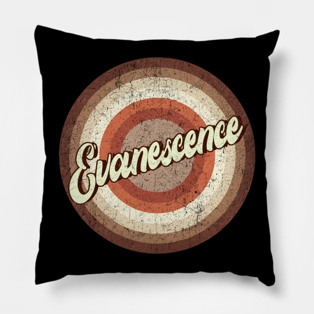 Vintage brown exclusive - Evanescence heavy metal Pillow by roeonybgm