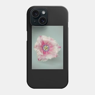 Pink tulip closeup Phone Case