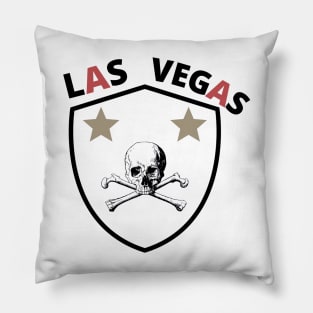 Vegas Skulls Pillow