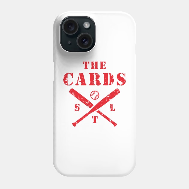 The cards St Louis cardinals Phone Case by PopSmarts