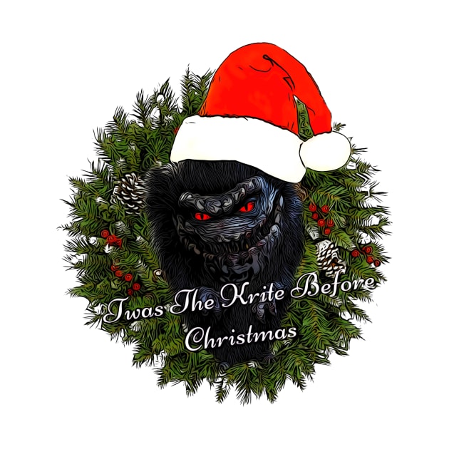 Twas the Krite Before Christmas by Atomic City Art