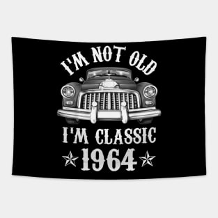 58 Year Old Vintage 1964 Classic Car 58th Birthday Gifts Tapestry