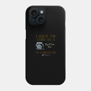 Christian Job title design - stay at home mom Phone Case