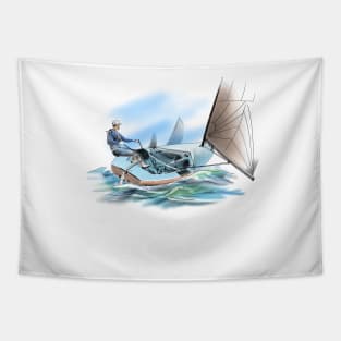 Segelboot Tapestry