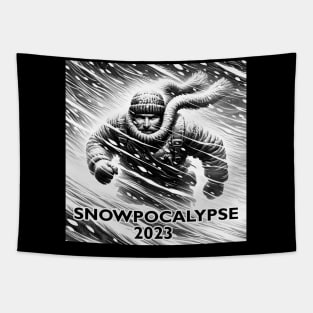 Snowpocalypse 2023 Tapestry