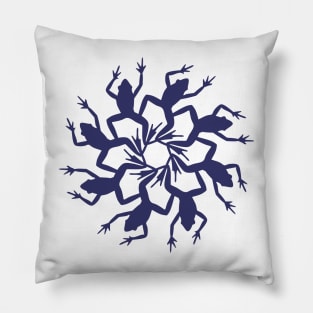 Flower frogs | flower frog Pillow