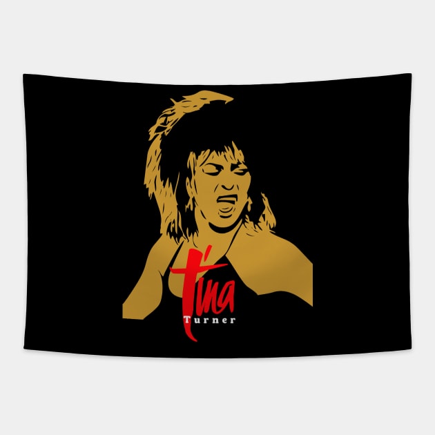 Tina Turner Singer! Tapestry by RUS