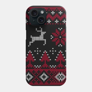 Funny Ugly Christmas Sweater Winter Pattern Phone Case