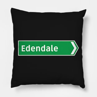 New Zealand Road Signage - Edendale (Southland/Otago) Pillow