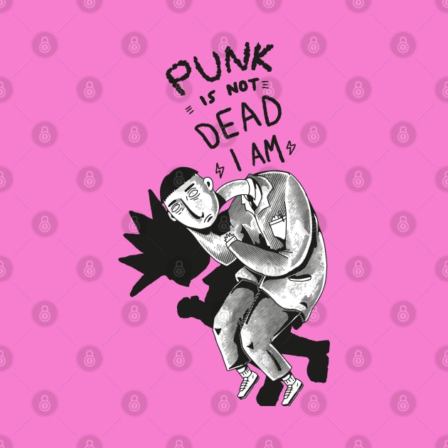 PUNK IS NOT DEAD by gordoilustra