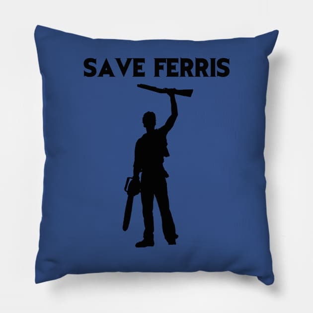 Save Ferris Dead Pillow by joefixit2