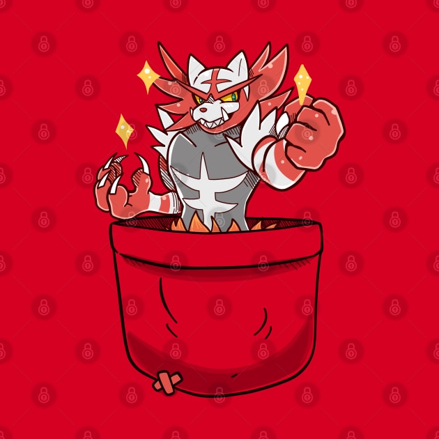 Pocket Shiny Wrestle Cat Starter by TechraPockets