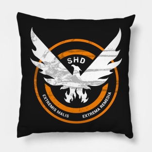 The Division SHD Grunge Logo 1 Pillow