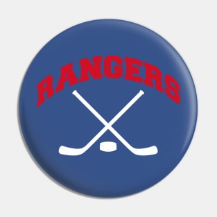 Rangers Hockey Small Logo Pin