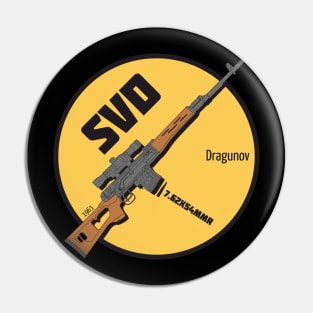 SVD Dragunov sniper rifle Pin