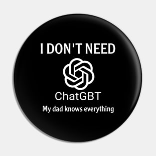 I don't need Chatgbt Pin