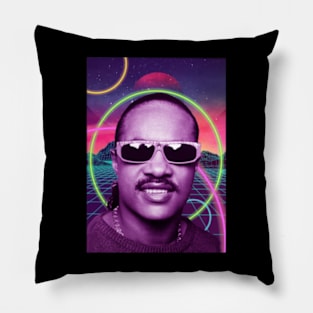 Stevie Wonder Inspirational Impact Pillow