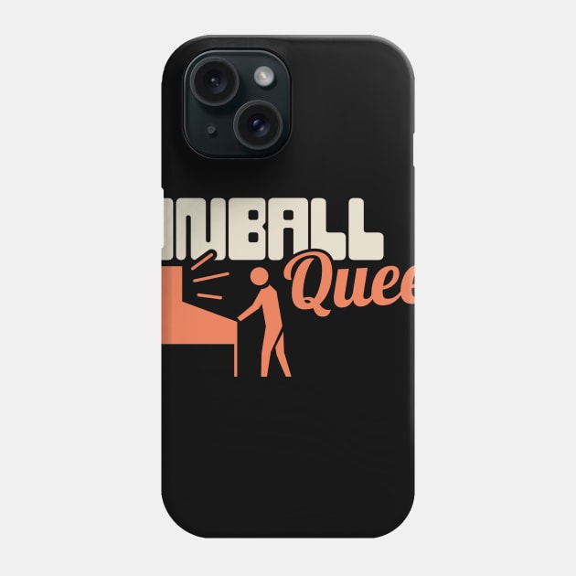 Arcade Pinball Queen Phone Case by MeatMan