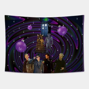 Dr Who Christmas design Tapestry