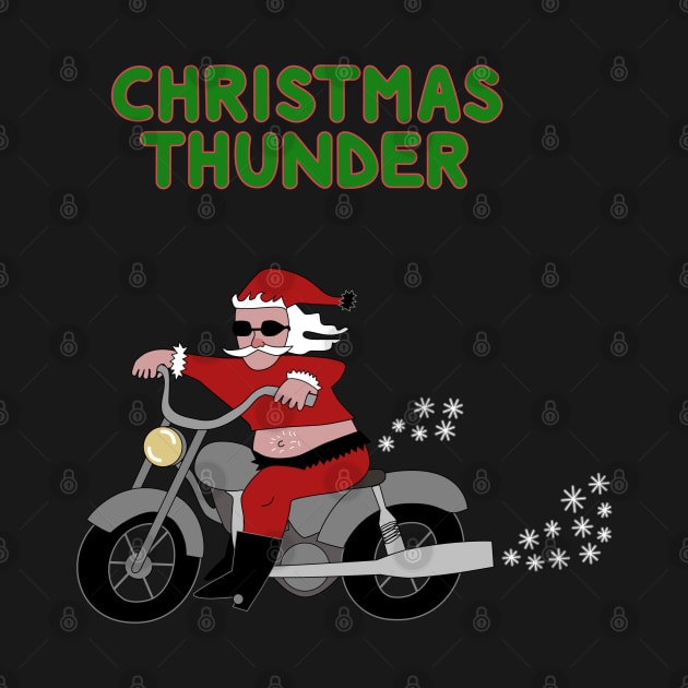 Christmas thunder by drFreehair