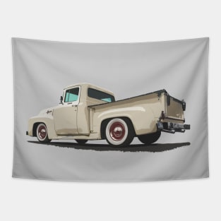 1956 Ford F1 - stylized Tapestry