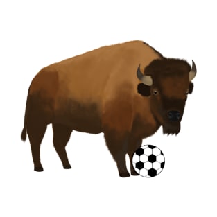 Soccer Bison T-Shirt