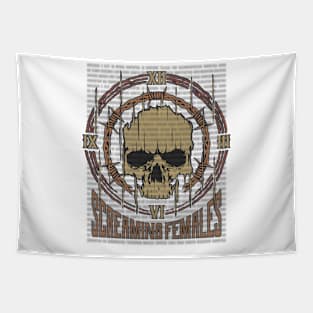 Screaming Females Vintage Skull Tapestry