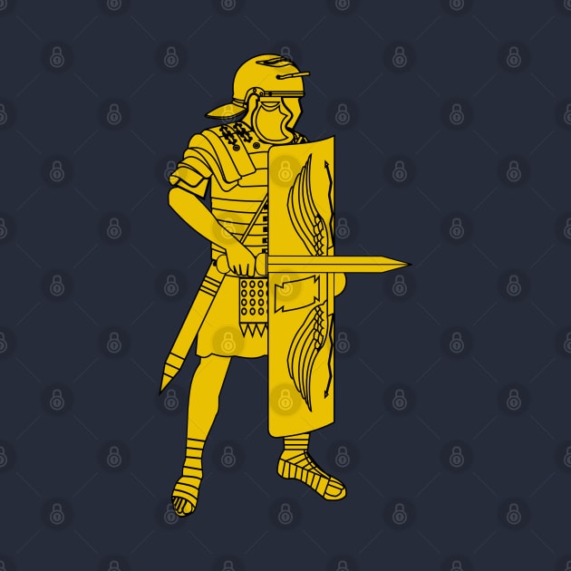 Golden Imperial Roman Legionnaire by PabloDeChenez