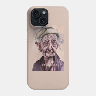 Funny old man Phone Case