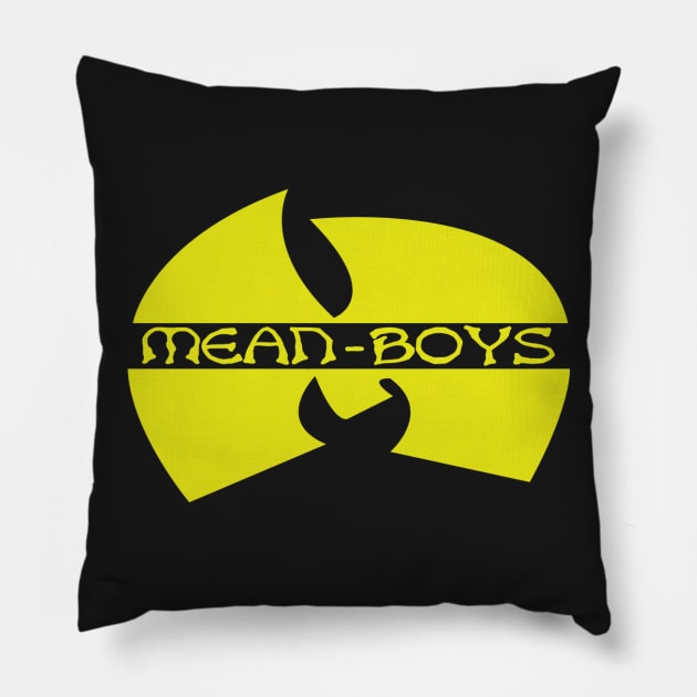 Mean Boys: Wu Boys Pillow by Mean Boys Podcast