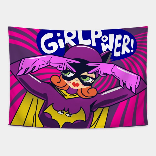 Batusi Girl Tapestry by LADYLOVE